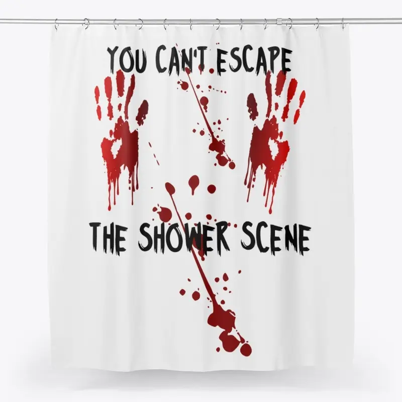 Psycho Shower Curtain